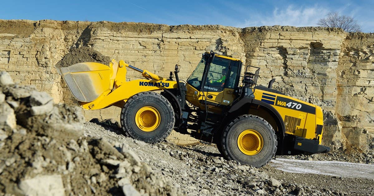Komatsu WA470-8 — Palas cargadoras