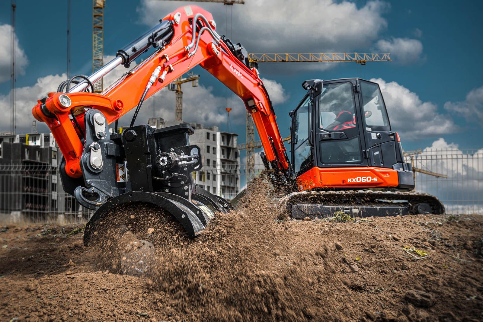 Kubota KX060-5 — Miniexcavadoras
