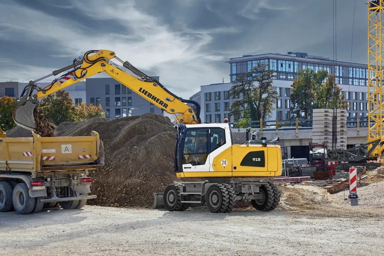 Liebherr A 918 Litronic — Excavadoras de ruedas de Liebherr