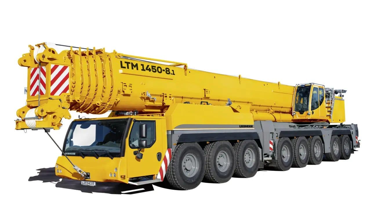 Liebherr LTM 1450-8.1 — Grúas móviles de Liebherr