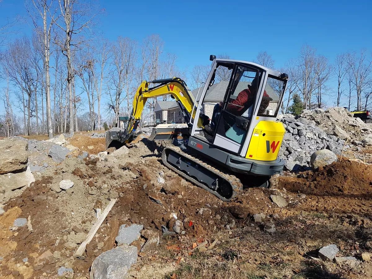 Excavación en zanja