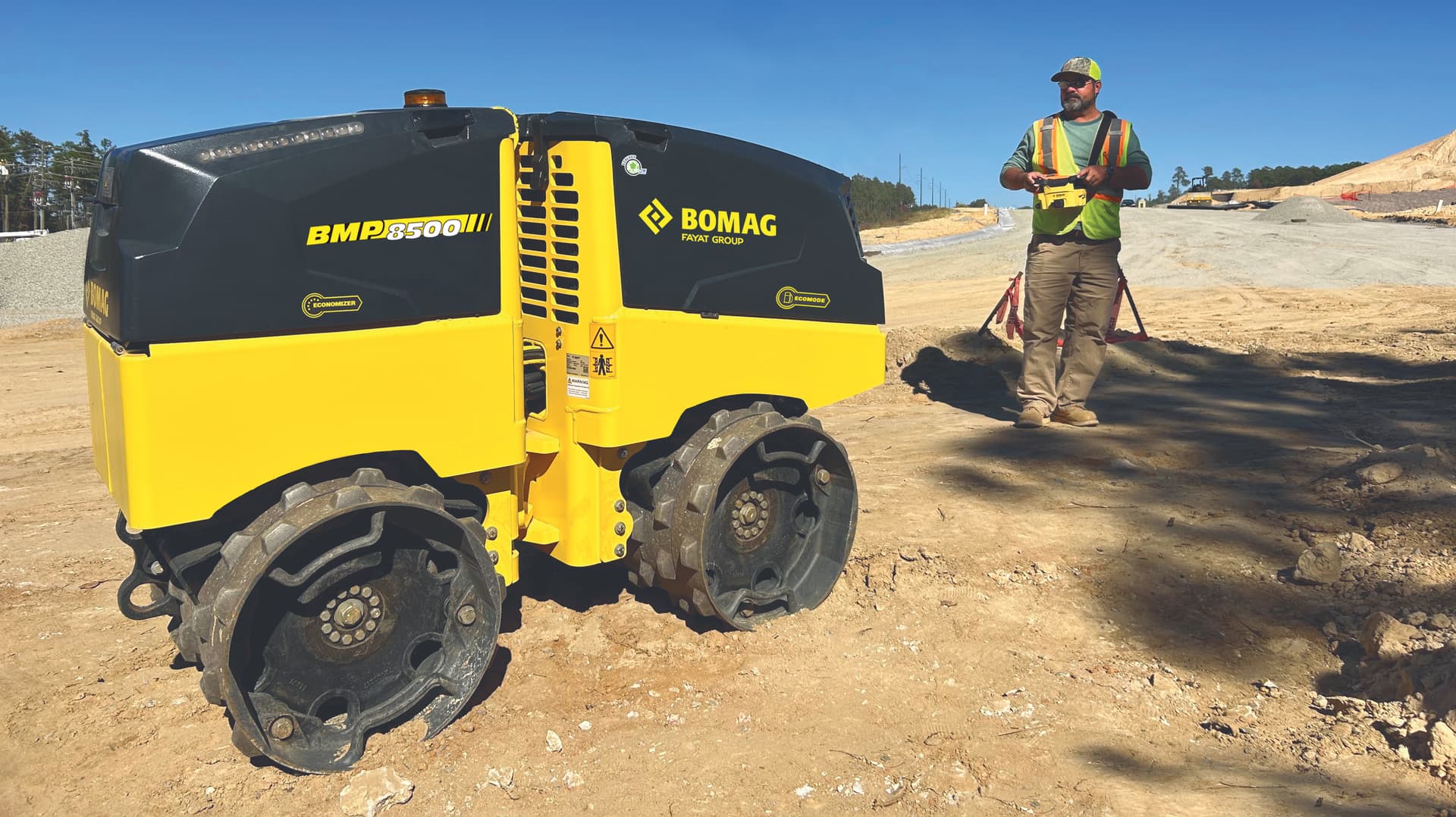 BOMAG BMP 8500 — Compactadoras