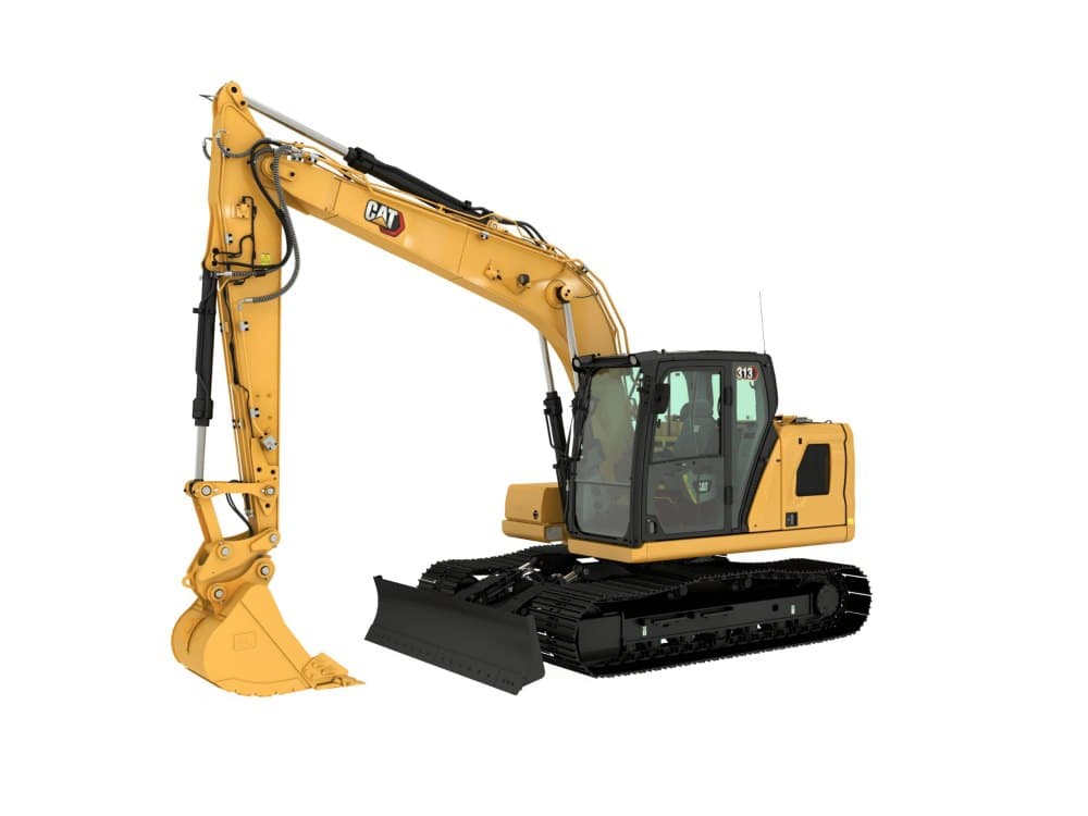 Caterpillar 313 — Excavadoras de Caterpillar