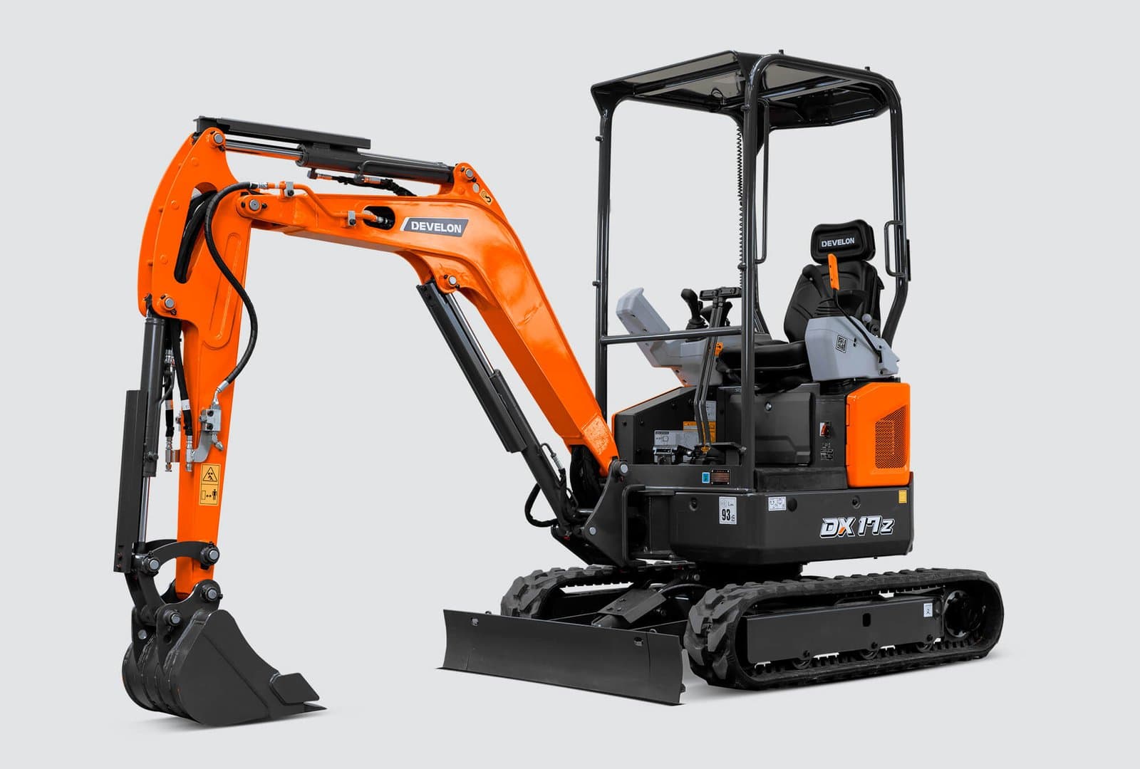 Develon DX17Z-7 — Miniexcavadoras de Develon