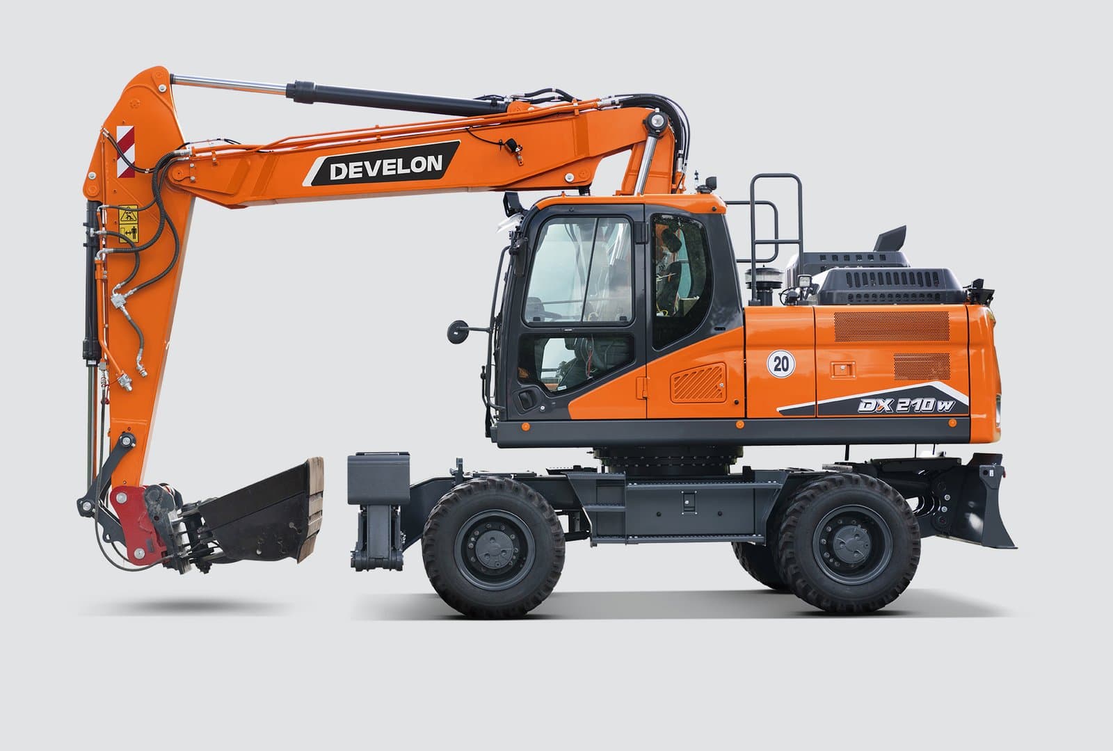 Develon DX210W-7K — Excavadoras de ruedas de Develon