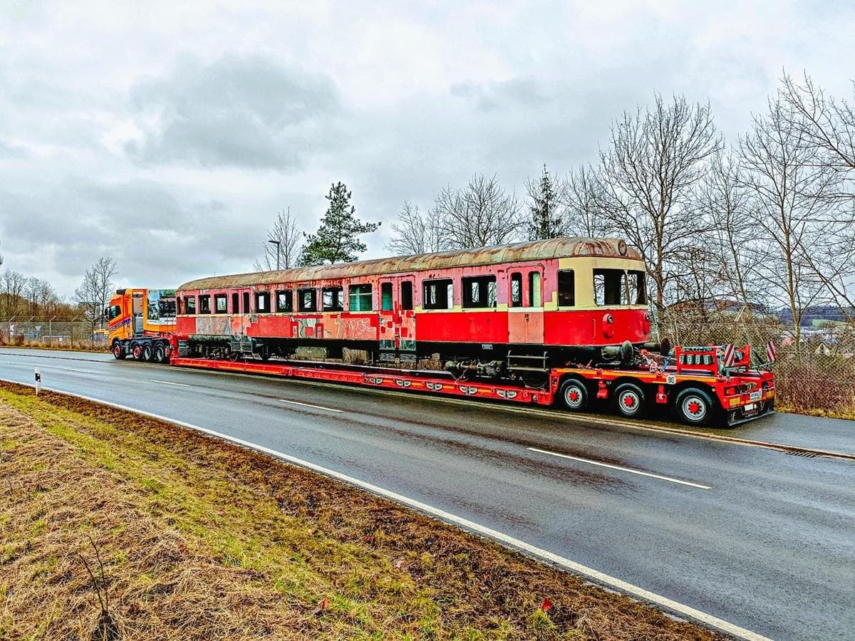 Faymonville MegaMAX — Góndolas y transporte especial