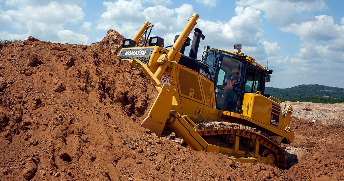 Komatsu D155AX-8 — Bulldozers
