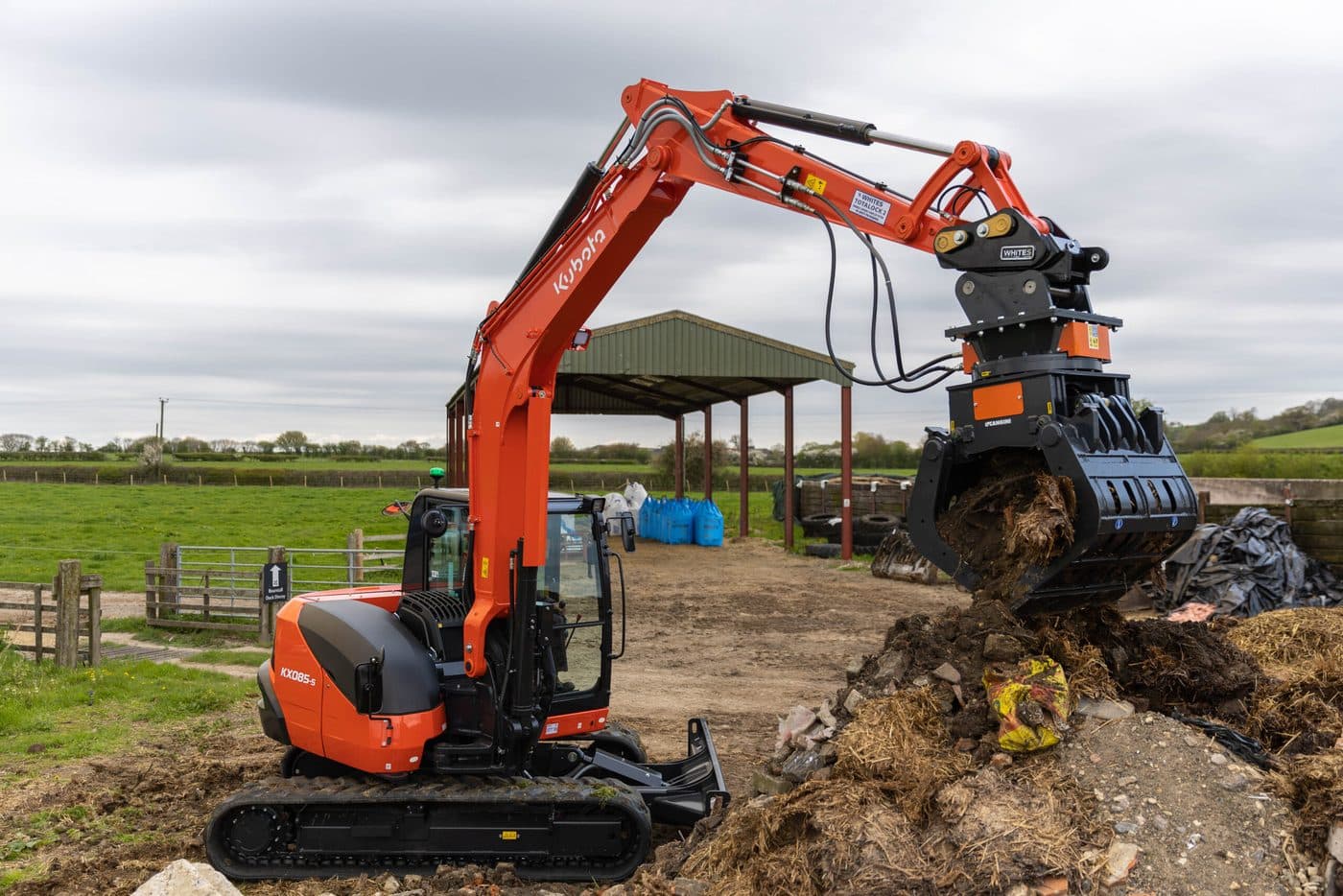 Kubota KX085-5 — Excavadoras midi de Kubota