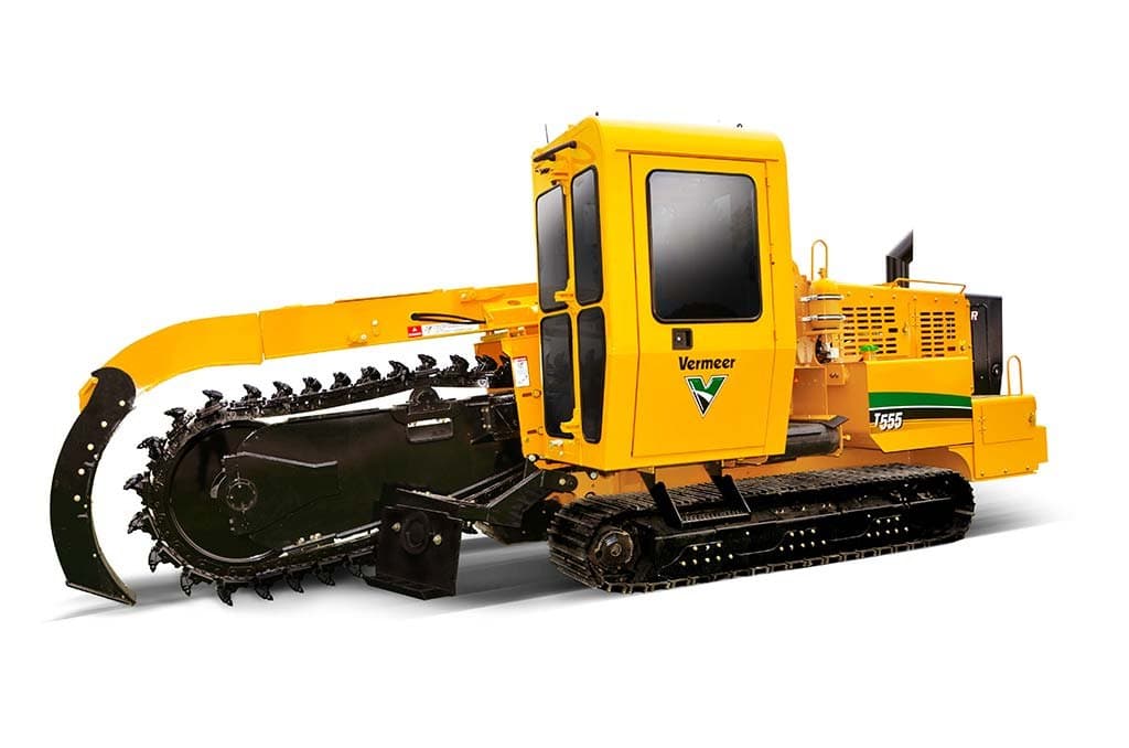 Vermeer T555III — Zanjadoras