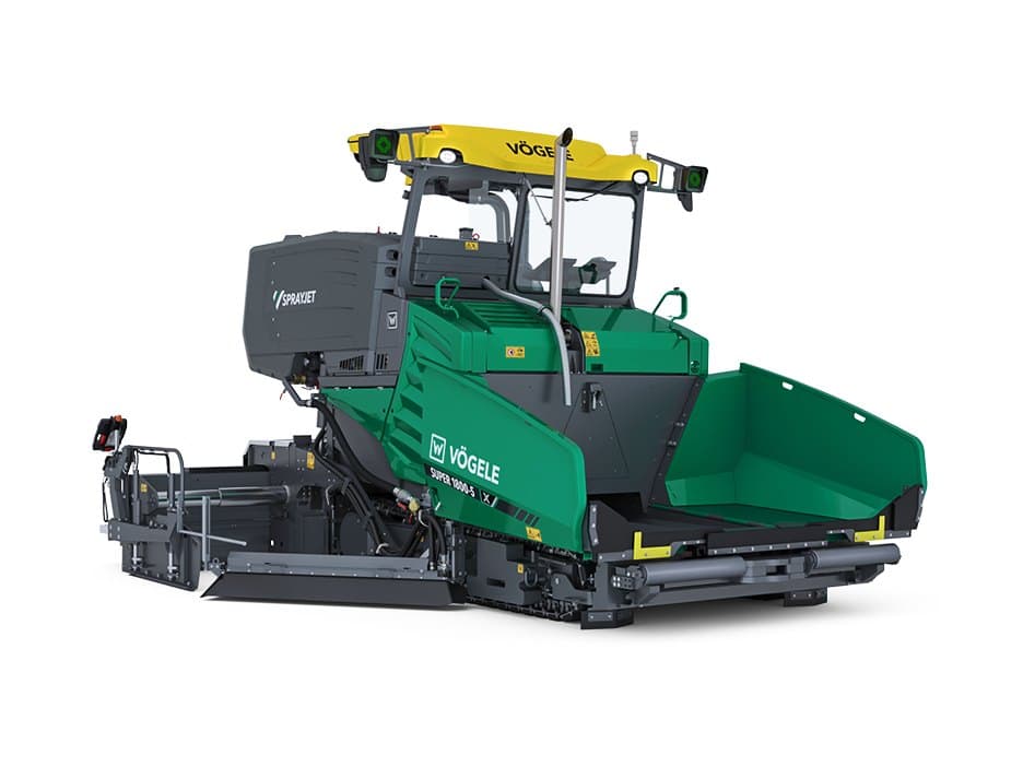 Vögele SUPER 1800-5 X SprayJet — Extendedoras de asfalto de Vögele