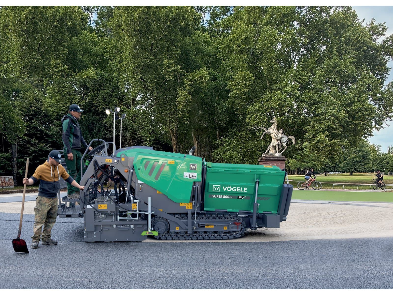 Vögele SUPER 800-5 P — Extendedoras de asfalto de Vögele