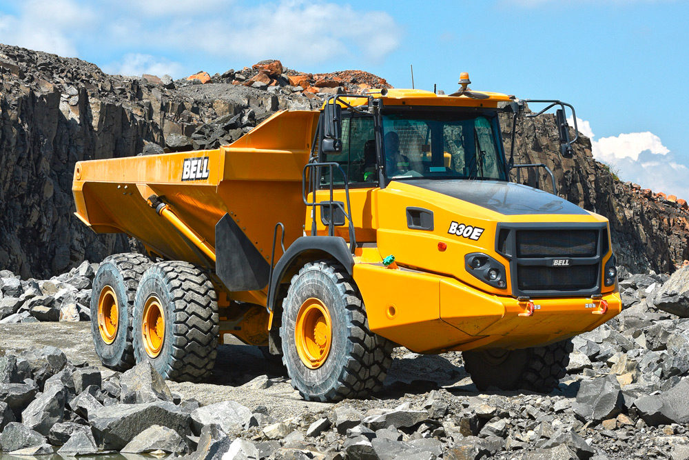 Bell B30E — Camiones articulados