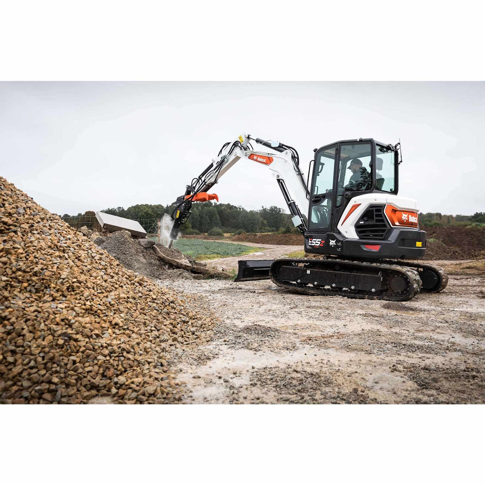 Bobcat E55z — Miniexcavadoras