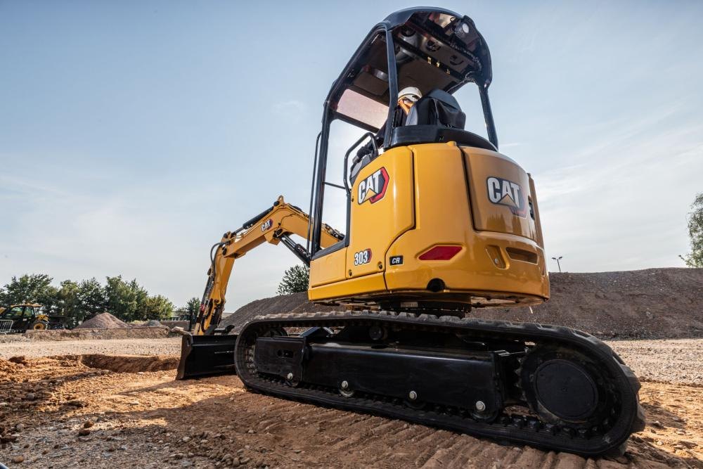 Caterpillar 303 CR — Miniexcavadoras