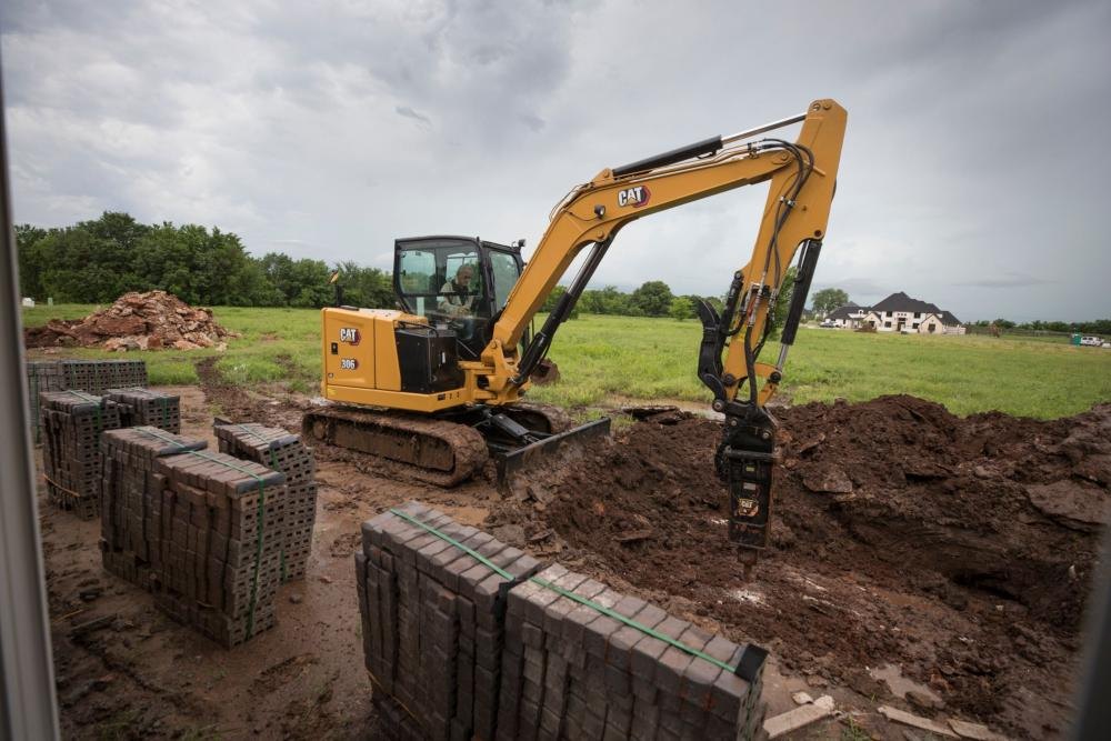 Caterpillar 306 CR — Excavadoras midi