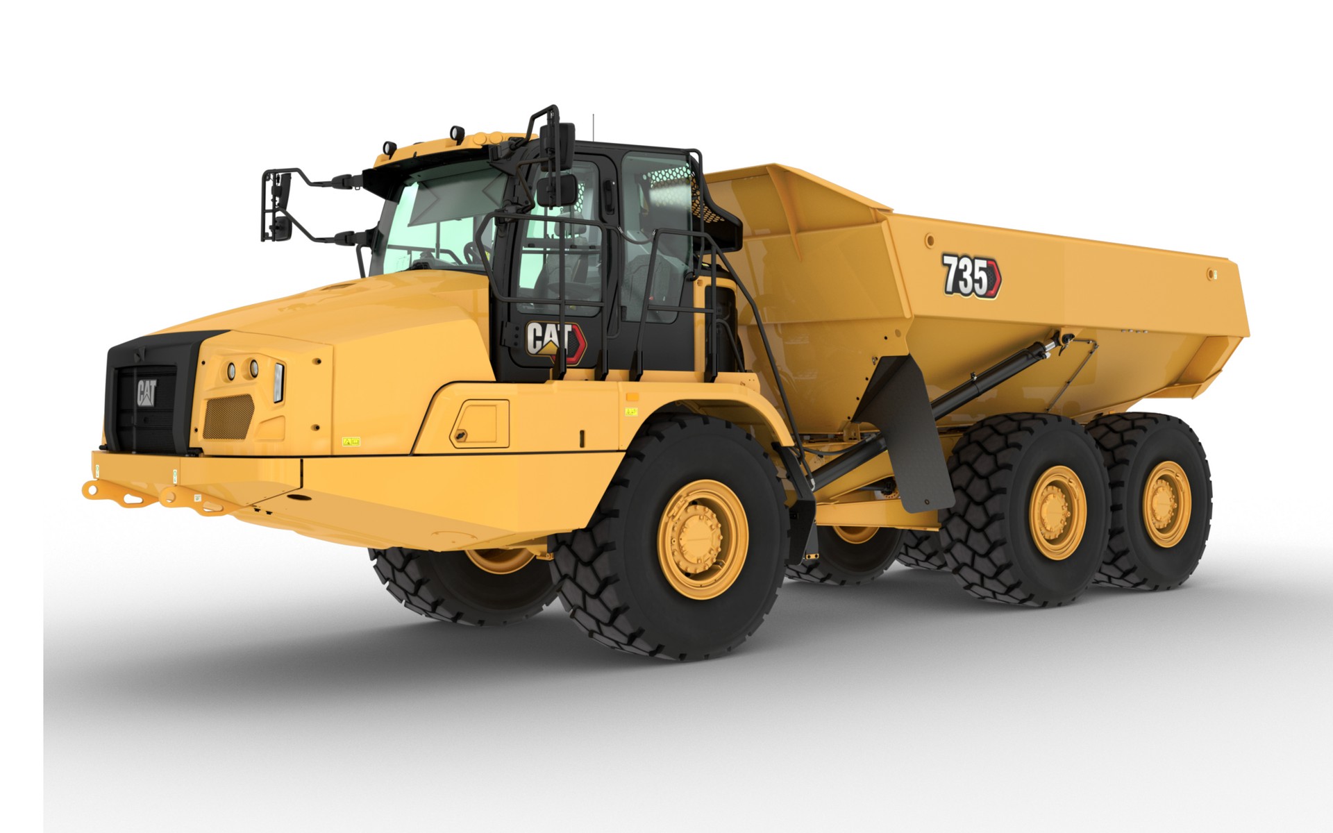 Caterpillar 735 — Camiones articulados