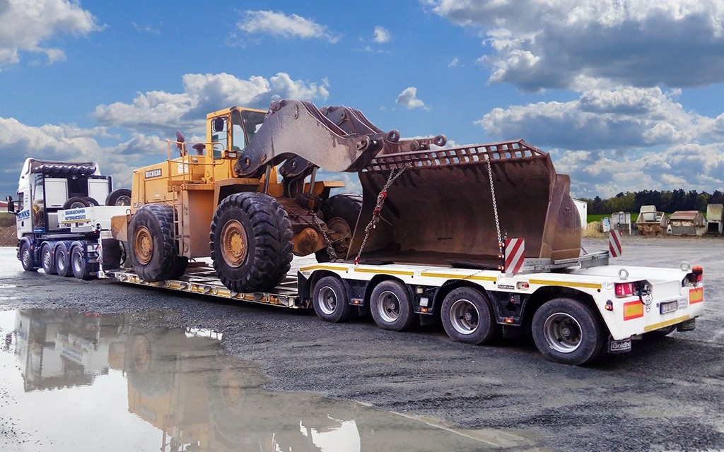 Goldhofer STZ-VL — Góndolas y transporte especial