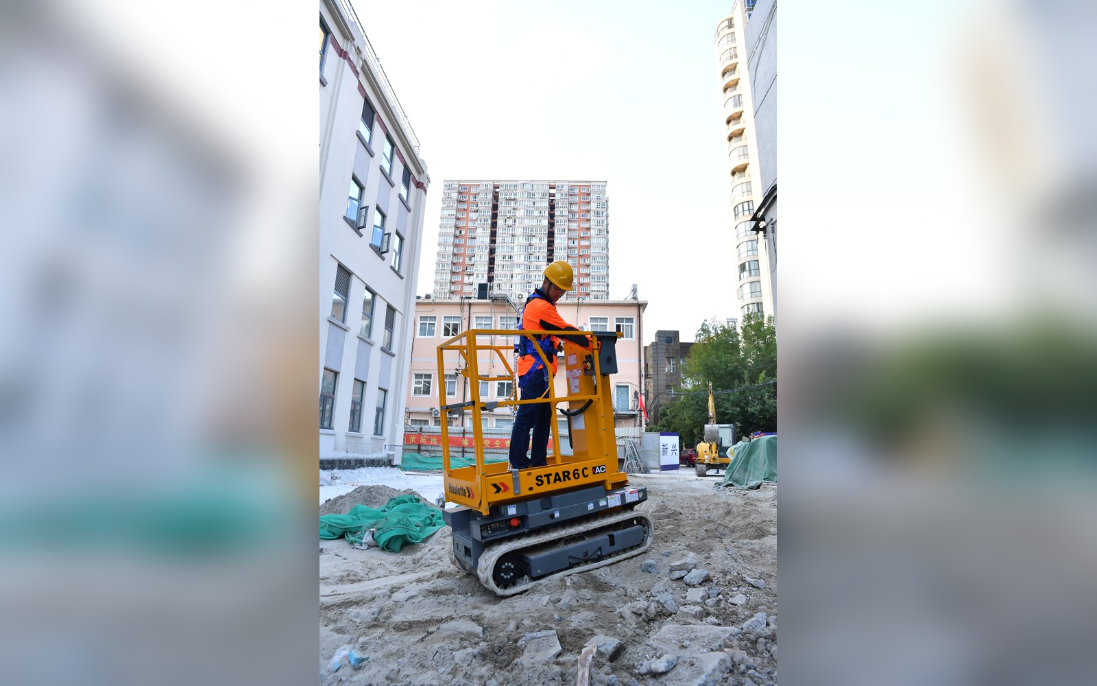 Haulotte Star 6 Crawler — Plataformas de tijera