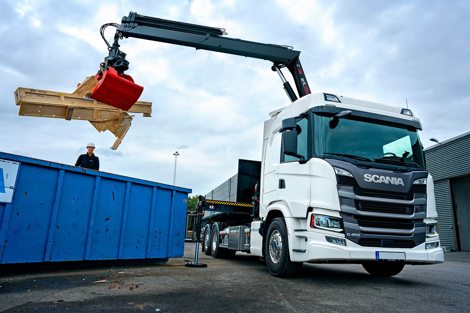 Hiab eX.192 HiPro — Grúas autocargantes
