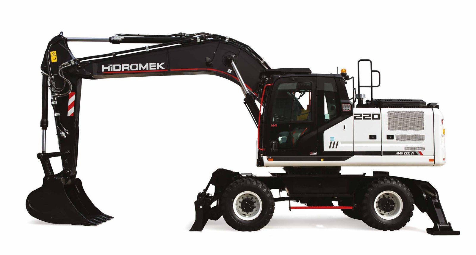 Hidromek HMK 220 W — Excavadoras de ruedas