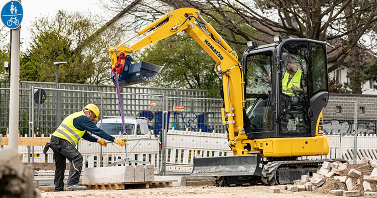 Komatsu PC26MR-5 — Miniexcavadoras
