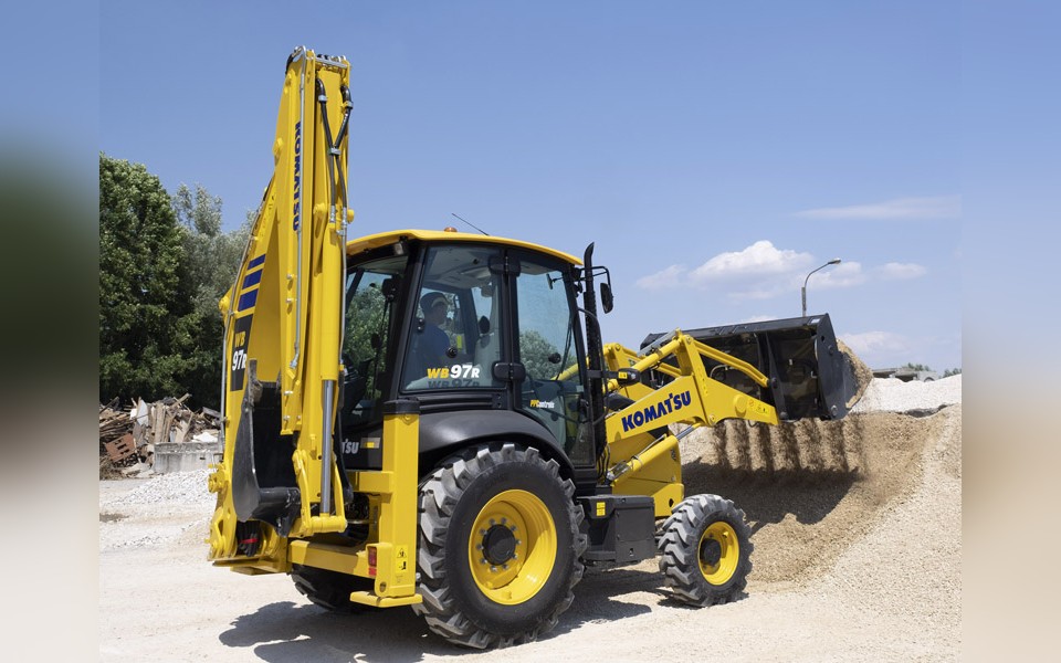 Komatsu WB97R-8 — Retroexcavadoras mixtas