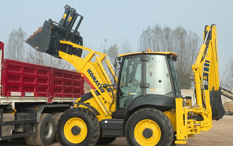 Komatsu WB97S-8 — Retroexcavadoras mixtas