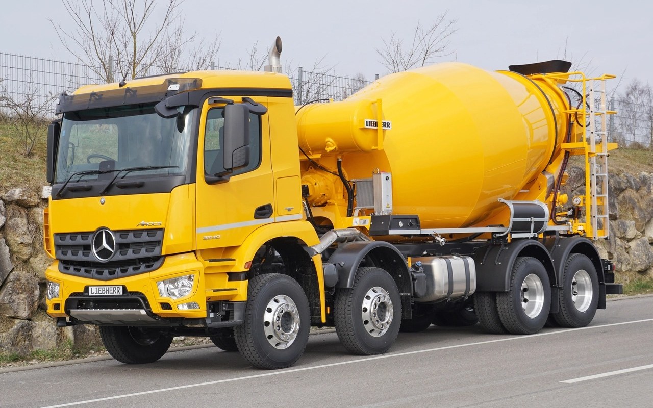 Liebherr HTM 805 — Camiones hormigonera