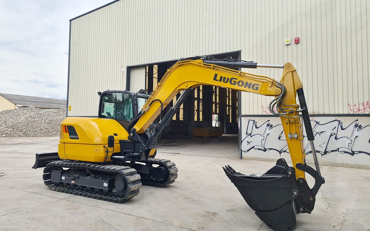 LiuGong 909ECR — Excavadoras midi