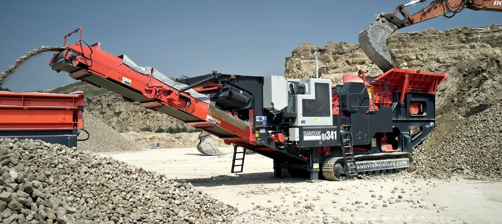 Sandvik QJ341 — Trituradoras y cribas