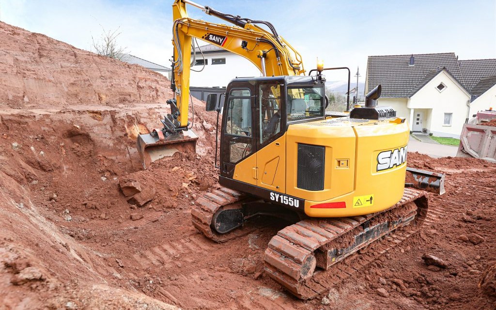 SANY SY155U — Excavadoras medianas