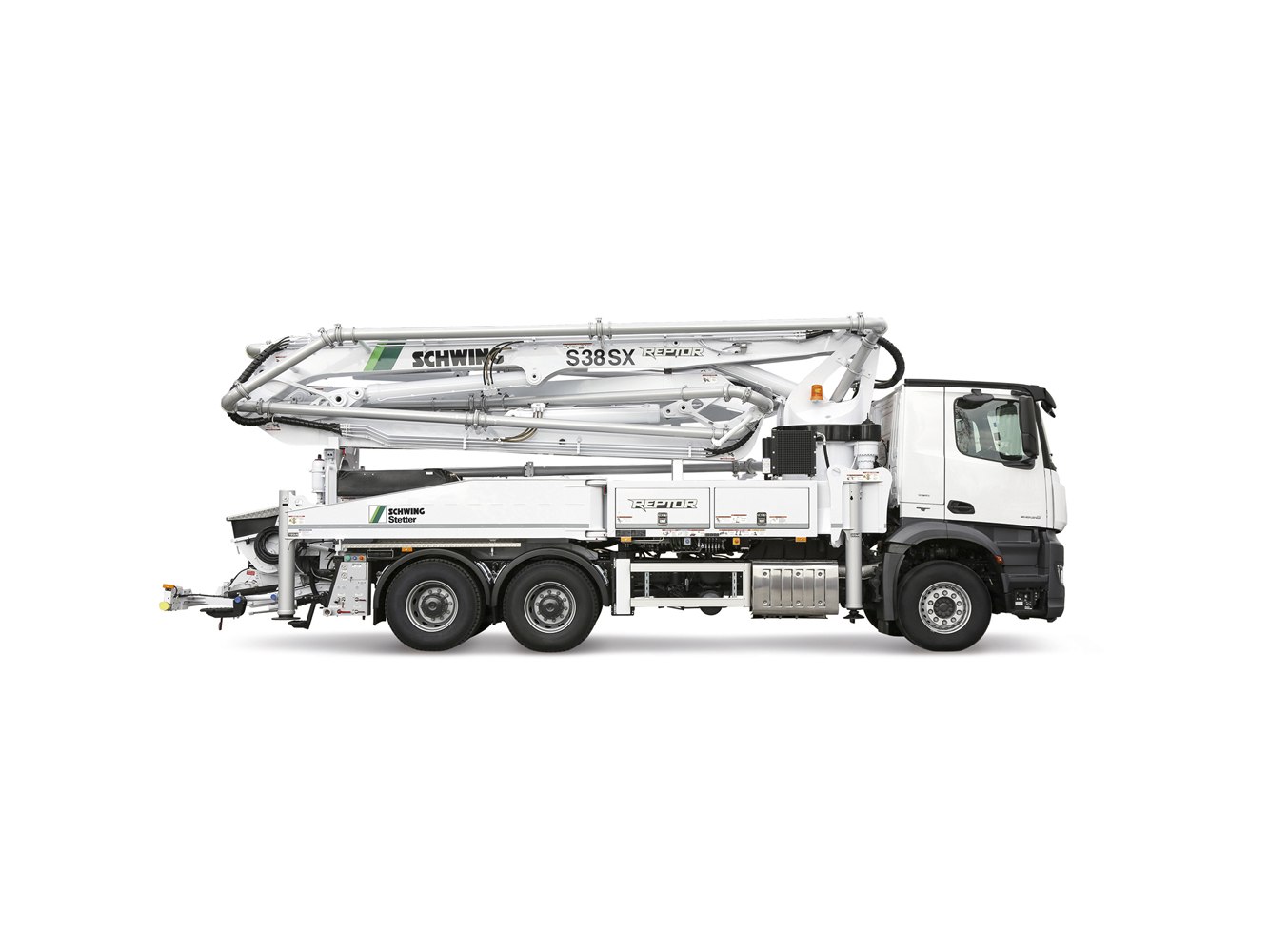 Schwing S 38 SX Reptor — Bombas de hormigón