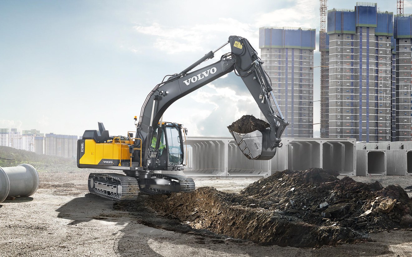 Volvo EC160E — Excavadoras medianas