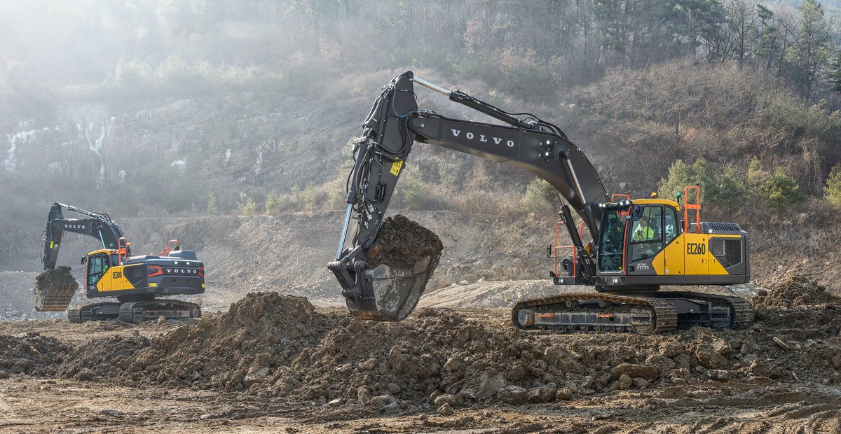 Volvo EC260 — Excavadoras grandes