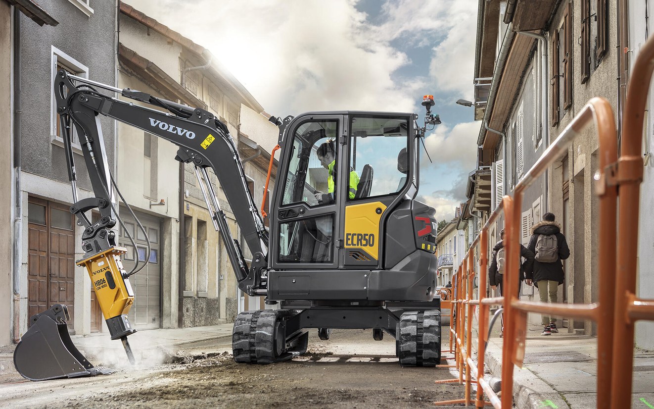 Volvo ECR50 — Miniexcavadoras