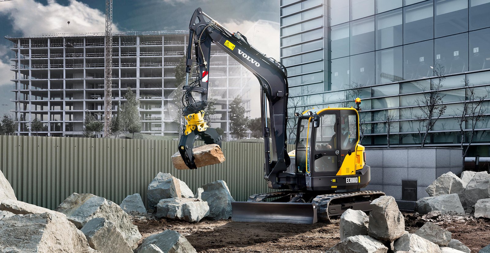 Volvo ECR88D — Excavadoras midi